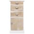 vidaXL Side Cabinet 38x28x86 cm Paulownia Wood - Image 2