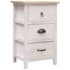 vidaXL Side Cabinet 35x25x57 cm Paulownia Wood