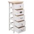 vidaXL Side Cabinet 35x25x87 cm Paulownia Wood - Image 5