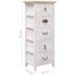 vidaXL Side Cabinet 35x25x87 cm Paulownia Wood - Image 8