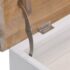 vidaXL Hall Bench 70x35x45 cm Paulownia Wood - Image 6