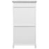 vidaXL Shoe Cabinet Grey 50x28x98 cm Paulownia Wood - Image 4