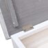 vidaXL Shoe Cabinet Grey 50x28x98 cm Paulownia Wood - Image 7