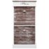 vidaXL Shoe Cabinet Brown 50x28x98 cm Paulownia Wood - Image 2