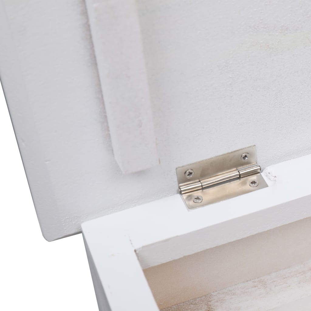 8719883668574_g_en_hd_5 vidaXL Shoe Cabinet White 50x28x98 cm Paulownia Wood - Image 6