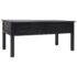 vidaXL Coffee Table Black 100x50x45 cm Wood - Image 2