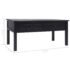 vidaXL Coffee Table Black 100x50x45 cm Wood - Image 8