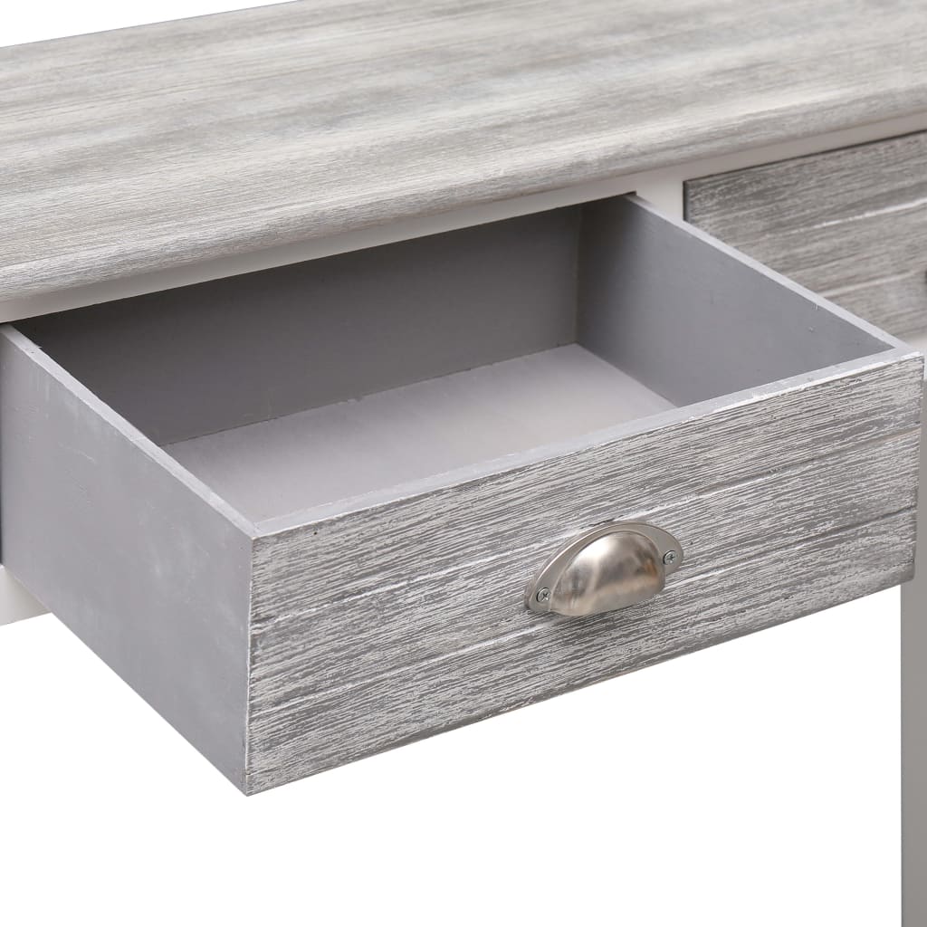 8719883669113_g_en_hd_5 vidaXL Console Table Grey 90x30x77 cm Wood - Image 7