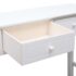 vidaXL Console Table White 90x30x77 cm Wood - Image 7