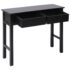 vidaXL Console Table Black 90x30x77 cm Wood - Image 2