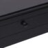 vidaXL Console Table Black 90x30x77 cm Wood - Image 8