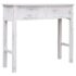 vidaXL Console Table Antique White 90x30x77 cm Wood - Image 5
