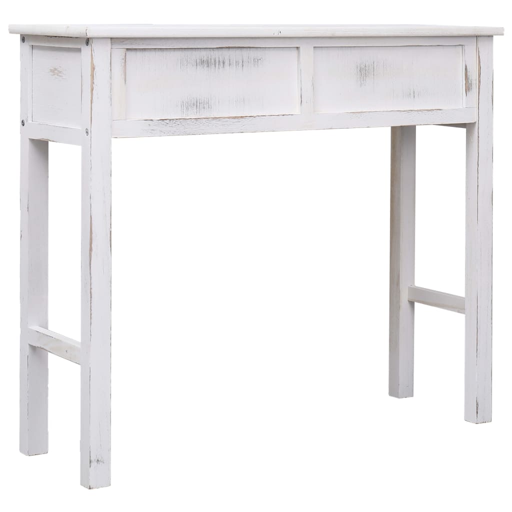 8719883669205_g_en_hd_3 vidaXL Console Table Antique White 90x30x77 cm Wood - Image 5