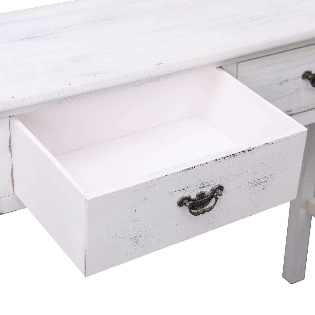 8719883669205_g_en_hd_4 vidaXL Console Table Antique White 90x30x77 cm Wood - Image 6