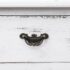 vidaXL Console Table Antique White 90x30x77 cm Wood - Image 7