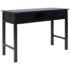 vidaXL Writing Desk Black 110x45x76 cm Wood