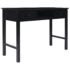 vidaXL Writing Desk Black 110x45x76 cm Wood - Image 2