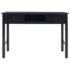 vidaXL Writing Desk Black 110x45x76 cm Wood - Image 5