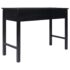 vidaXL Writing Desk Black 110x45x76 cm Wood - Image 6