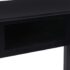 vidaXL Writing Desk Black 110x45x76 cm Wood - Image 9