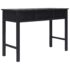 vidaXL Console Table Black 110x45x76 cm Wood - Image 6