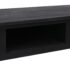 vidaXL Console Table Black 110x45x76 cm Wood - Image 9