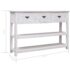 vidaXL Sideboard Antique White 115x30x76 cm Wood - Image 10