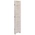 vidaXL 4-Panel Room Divider White 140x165 cm Wood - Image 4