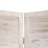 vidaXL 4-Panel Room Divider White 140x165 cm Wood - Image 5