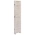 vidaXL 5-Panel Room Divider 175x165 cm Wood - Image 4