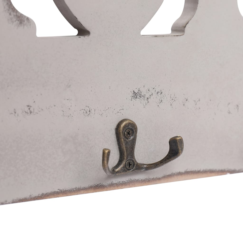 8719883670119_g_en_hd_4 vidaXL Wall Mounted Coat Rack HOME 50x23 cm - Image 5
