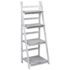 vidaXL 4-Tier Plant Stand Grey 43x33x113 cm Wood
