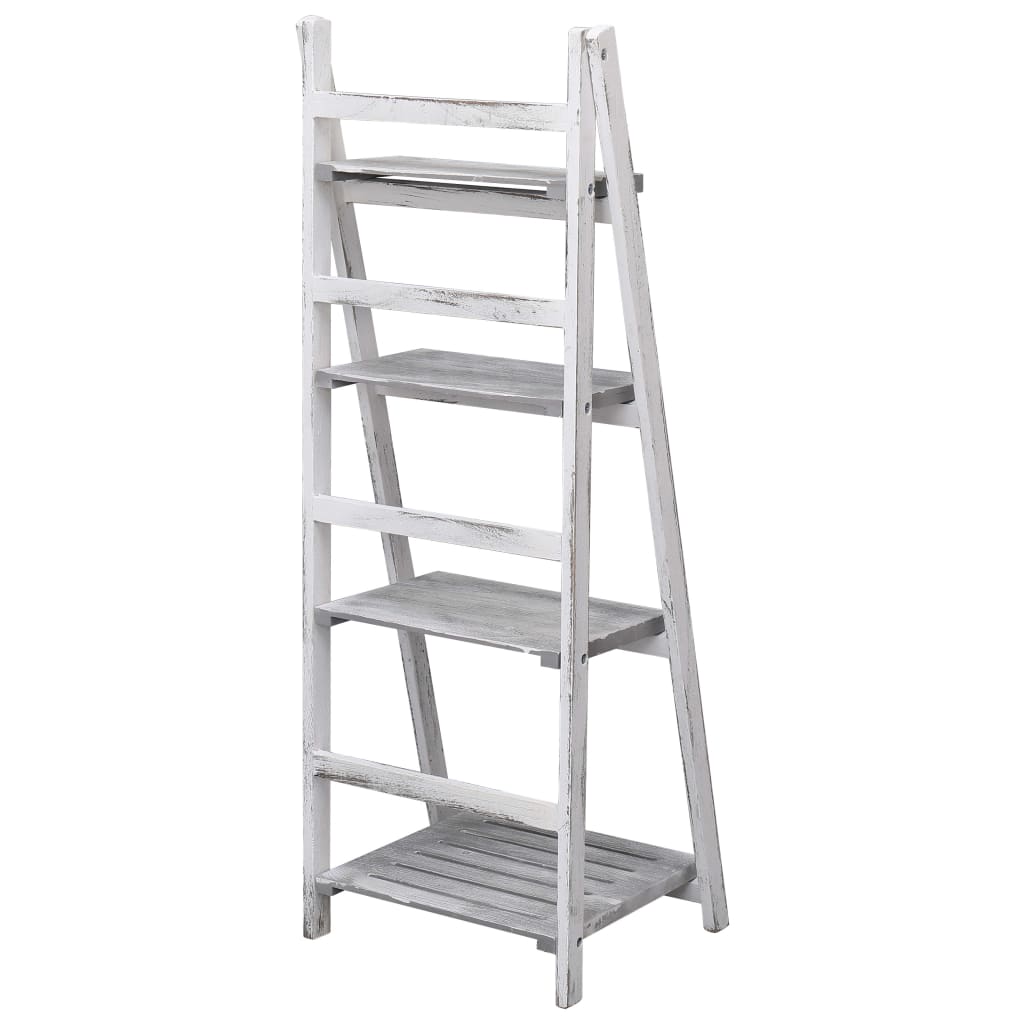 8719883670218_g_en_hd_3 vidaXL 4-Tier Plant Stand Grey 43x33x113 cm Wood - Image 4