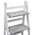 vidaXL 4-Tier Plant Stand Grey 43x33x113 cm Wood - Image 5