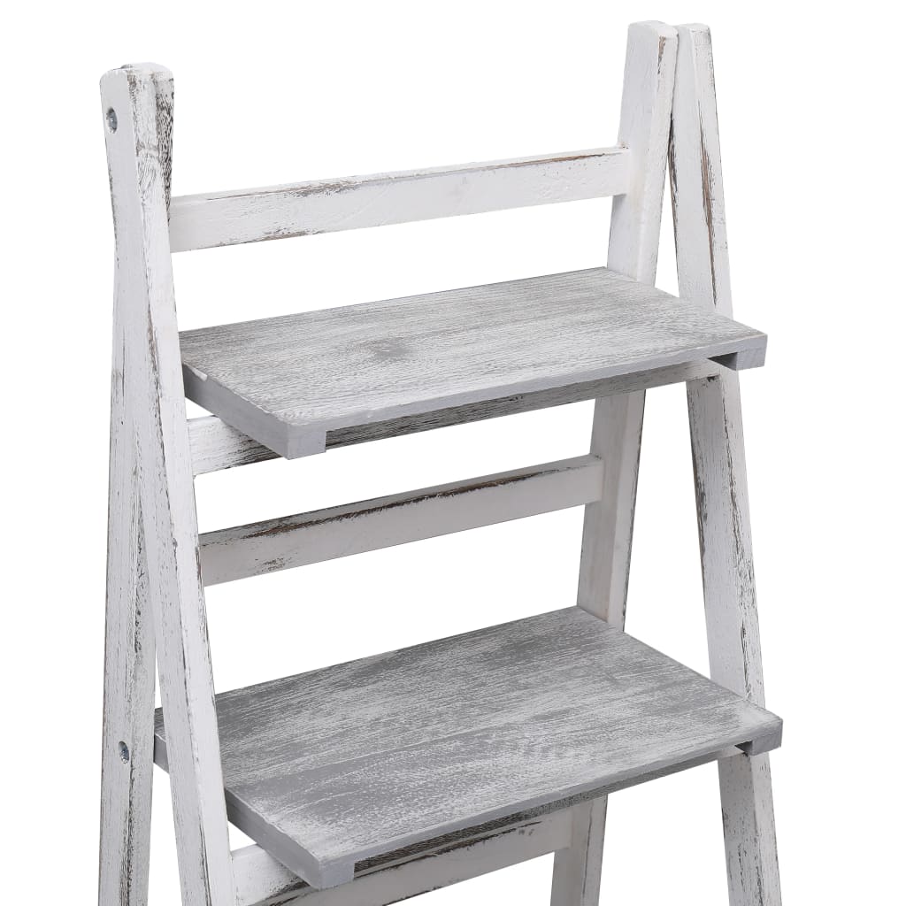 8719883670218_g_en_hd_4 vidaXL 4-Tier Plant Stand Grey 43x33x113 cm Wood - Image 5