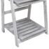 vidaXL 4-Tier Plant Stand Grey 43x33x113 cm Wood - Image 6