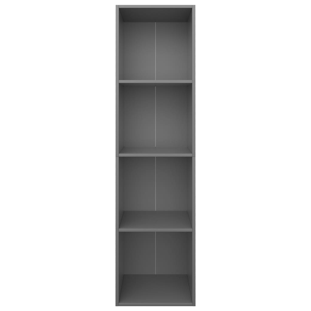 8719883673073_g_en_hd_2 vidaXL Book Cabinet/TV Cabinet Grey 36x30x143 cm Engineered Wood - Image 5
