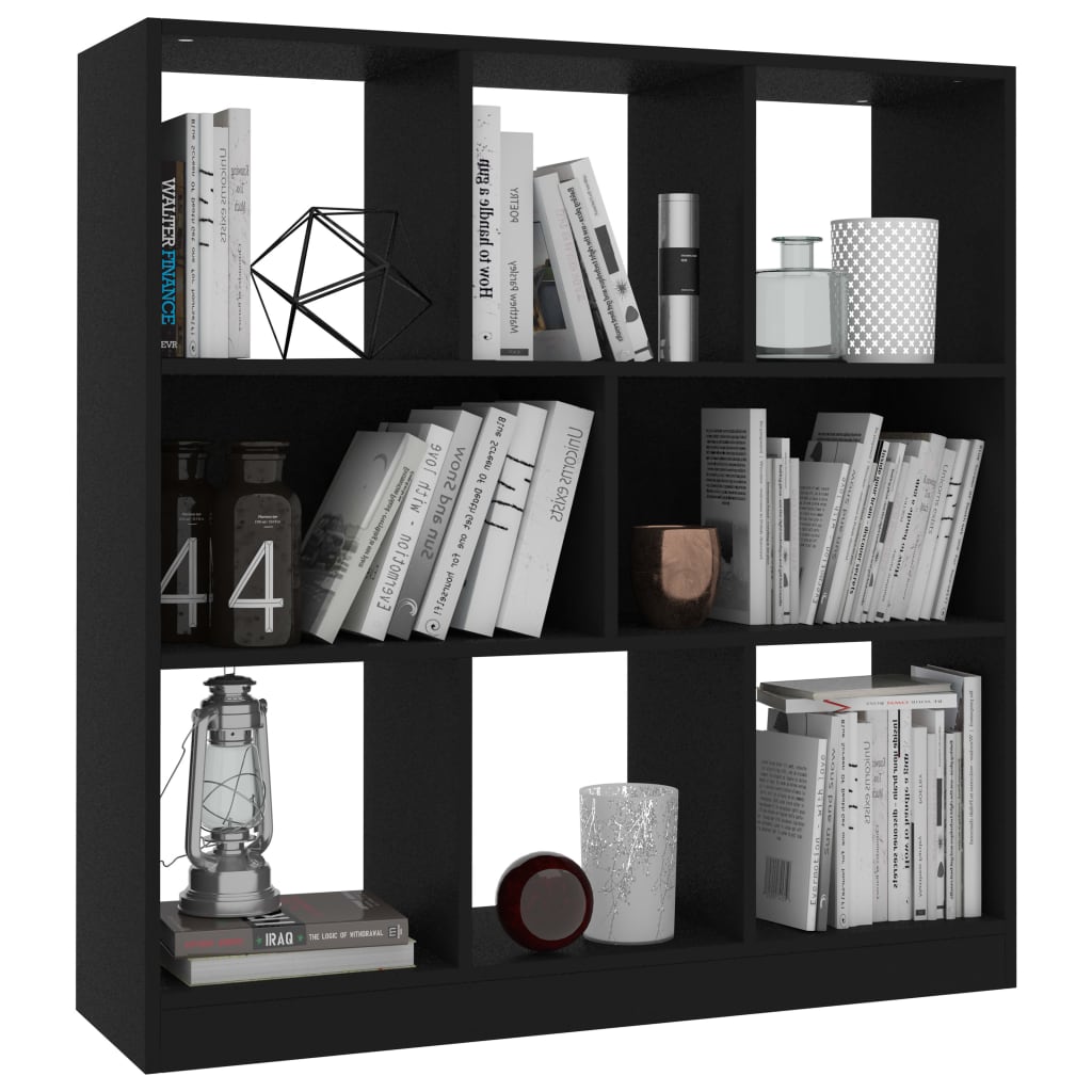 8719883673332_g_en_hd_1 vidaXL Book Cabinet Black 97.5x29.5x100 cm Engineered Wood - Image 4