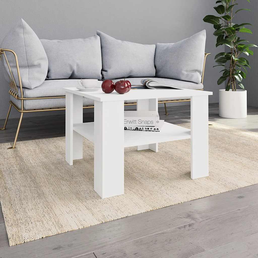 8719883673684_m_en_hd_1 vidaXL Coffee Table White 60x60x42 cm Engineered Wood - Image 1