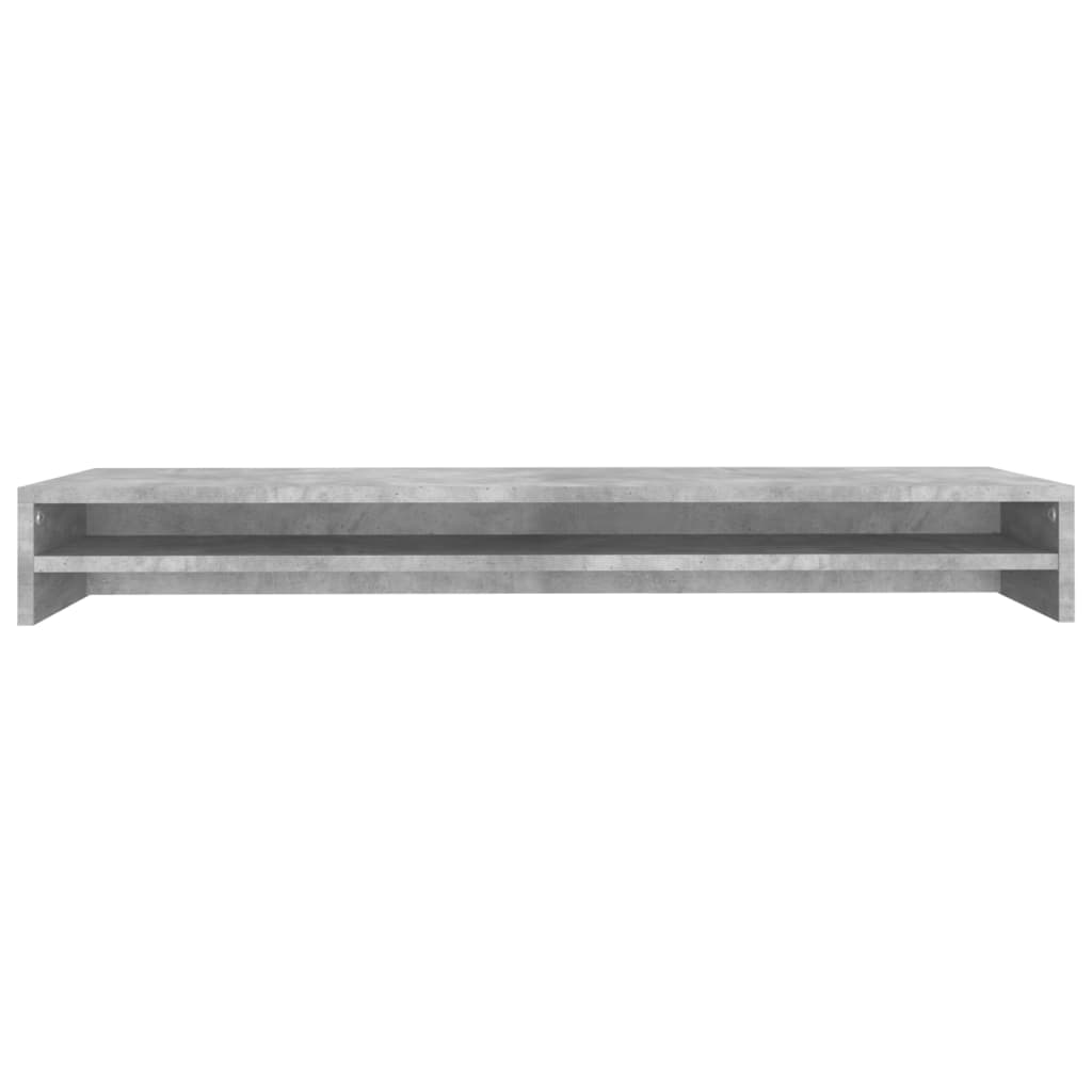 8719883674988_g_en_hd_2 vidaXL Monitor Stand Concrete Grey 100x24x13 cm Engineered Wood - Image 4