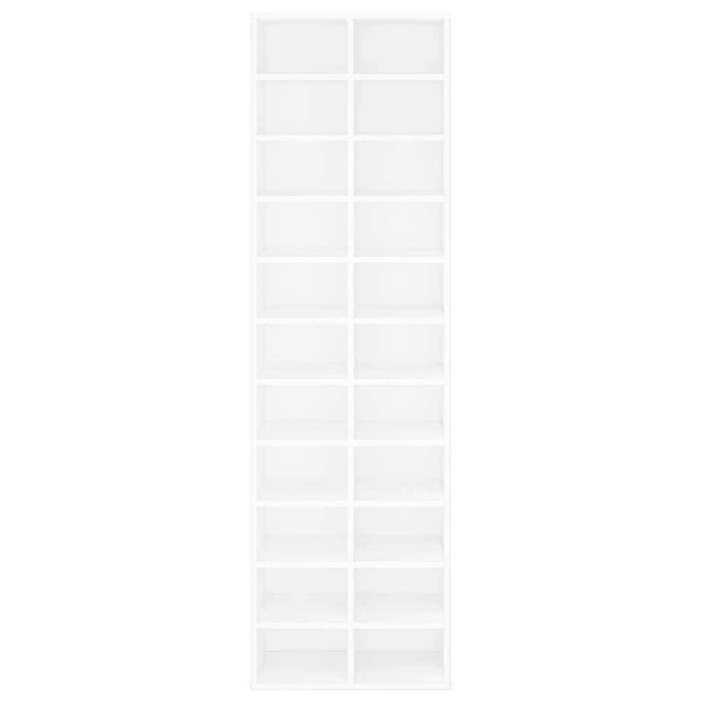 8719883675305_g_en_hd_2 vidaXL Shoe Cabinet White 54x34x183 cm Engineered Wood - Image 5