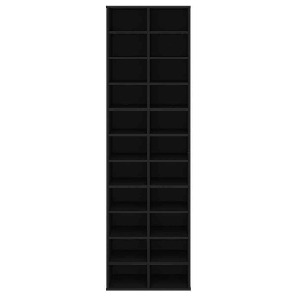 8719883675312_g_en_hd_2 vidaXL Shoe Cabinet Black 54x34x183 cm Engineered Wood - Image 5