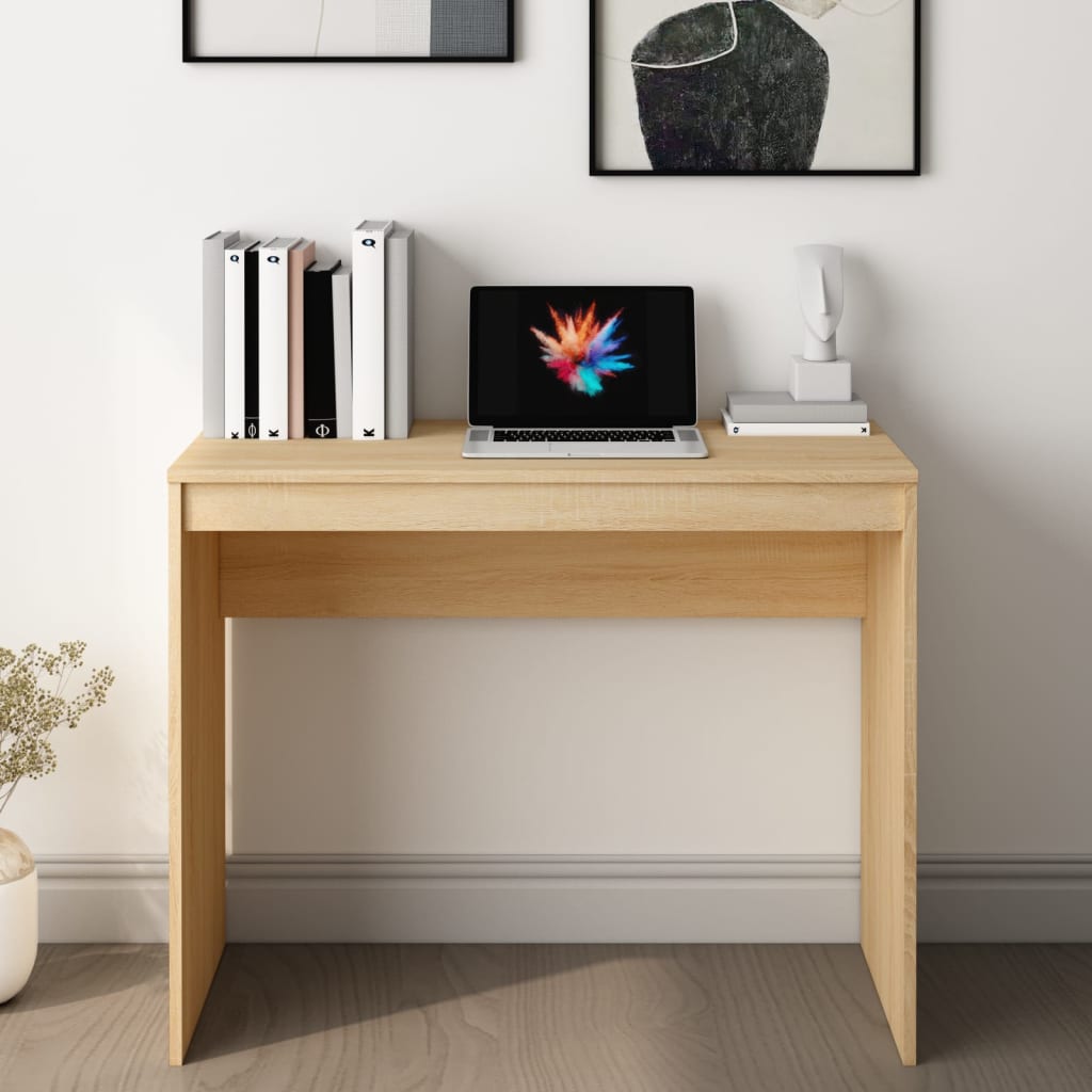8719883675428_g_en_hd_1 vidaXL Desk Sonoma Oak 90x40x72 cm Engineered Wood - Image 4