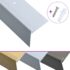 vidaXL F-shape Stair Nosings 15 pcs Aluminium 100 cm Silver - Image 3