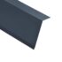 vidaXL L-shape Roof Edge Plates 5 pcs Aluminium Anthracite 170cm - Image 3