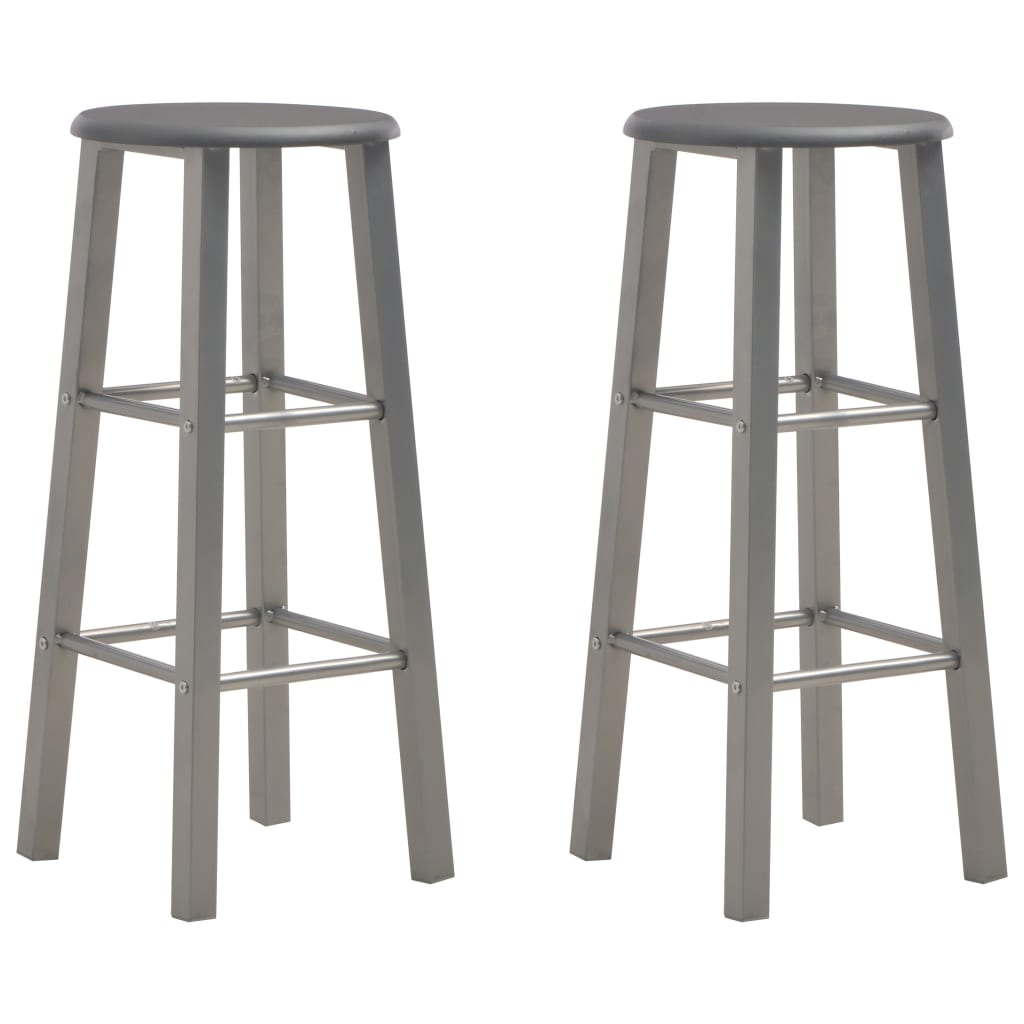 8719883678290_a_en_hd_1 vidaXL Bar Stools 2 pcs Anthracite MDF - Image 1