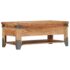 vidaXL Coffee Table 110x52x45 cm Solid Wood Acacia - Image 3