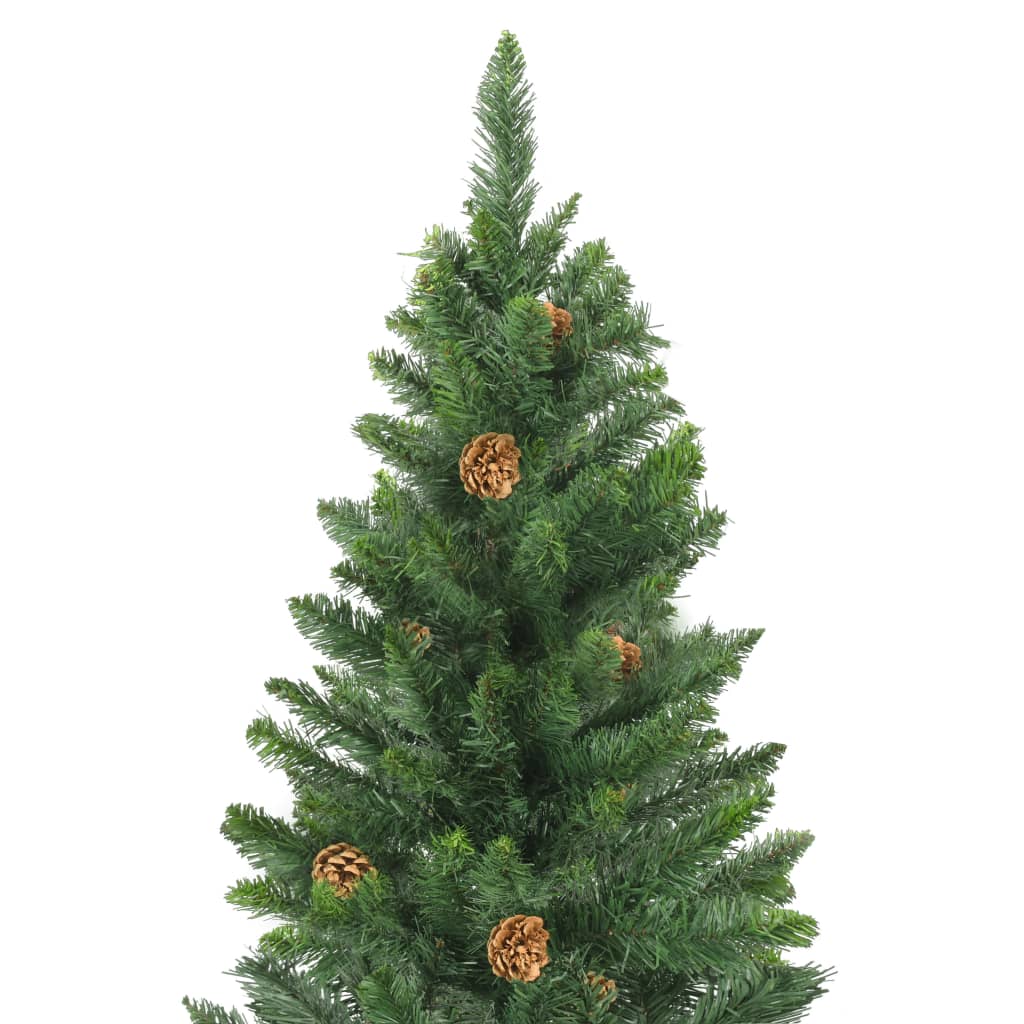 8719883680606_g_en_hd_2 vidaXL Artificial Christmas Tree with Pine Cones Green 150 cm - Image 3