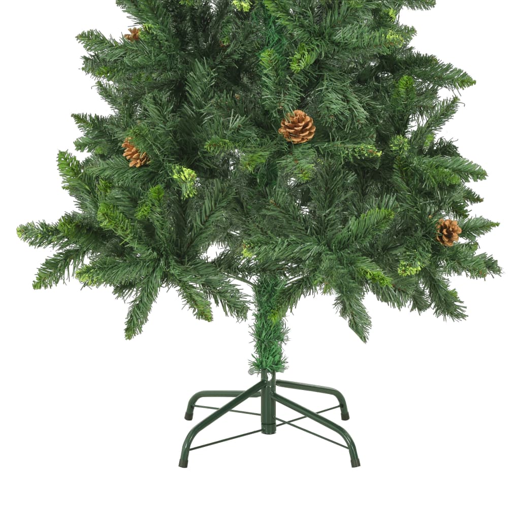 8719883680606_g_en_hd_6 vidaXL Artificial Christmas Tree with Pine Cones Green 150 cm - Image 7