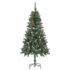 vidaXL Artificial Christmas Tree with Pine Cones and White Glitter 150 cm - Image 2